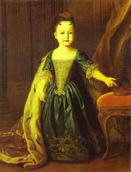 Louis Caravaque Portrait of Natalia Romanov